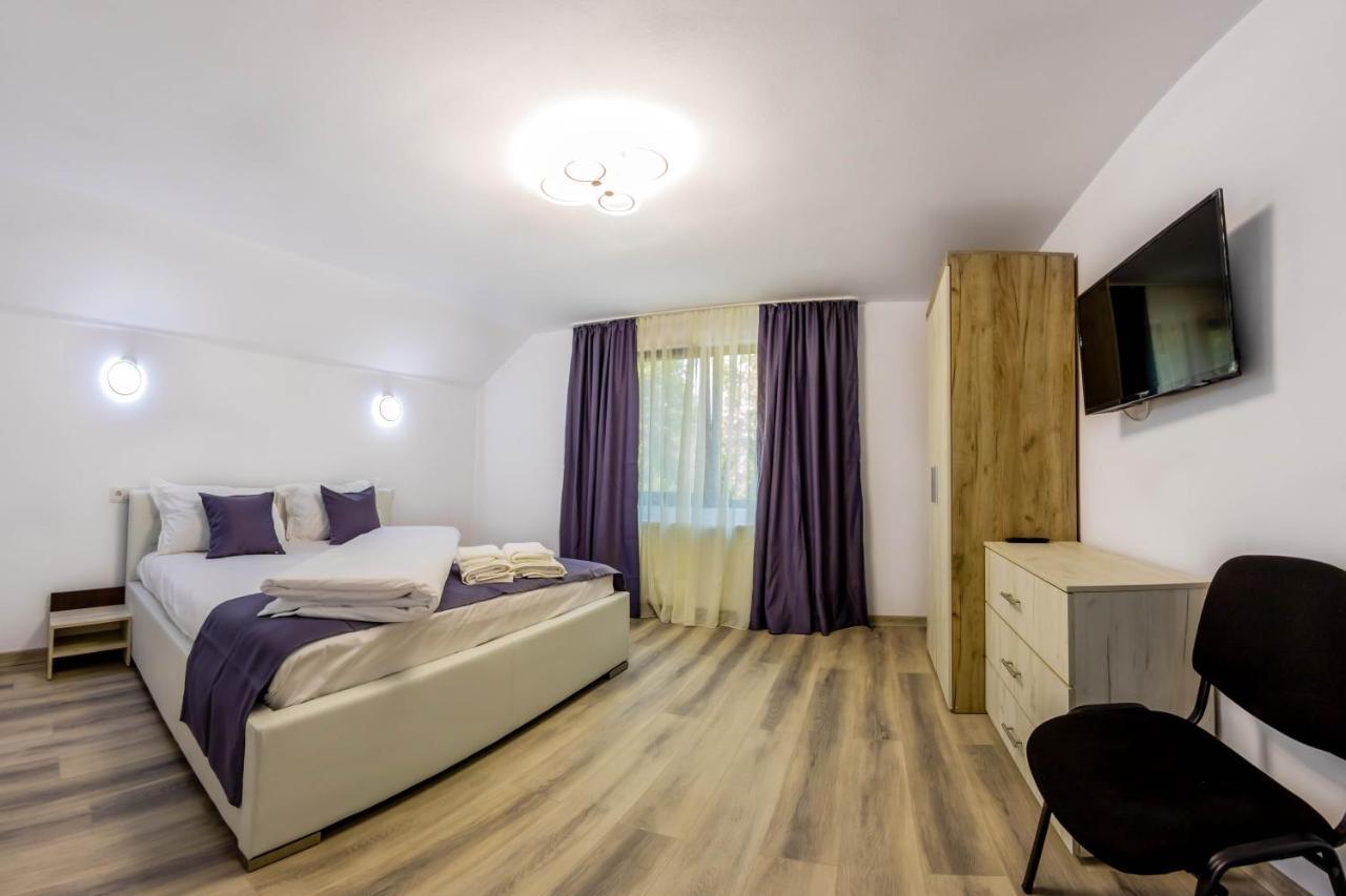 Hotel Pensiunea D & Ylan Novaci-Străini Esterno foto