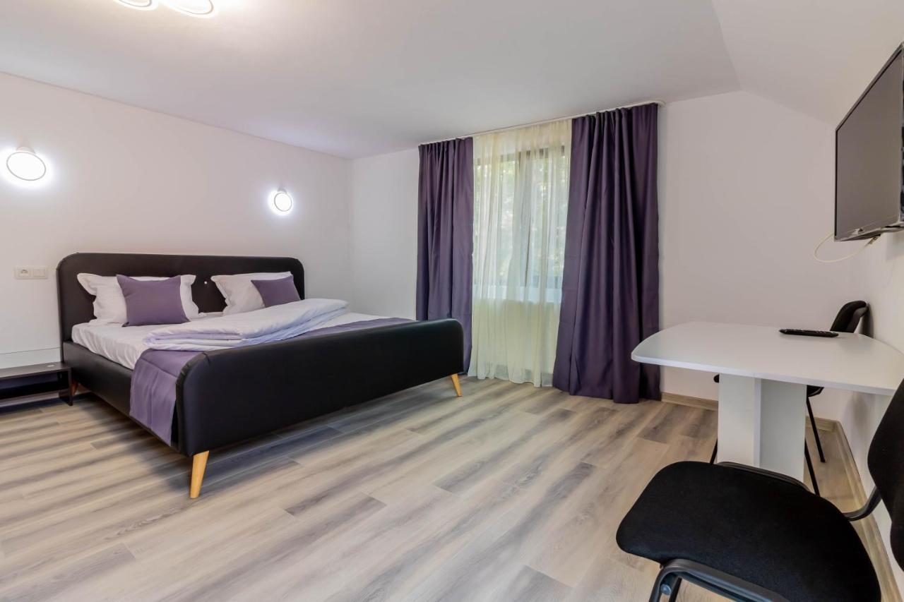 Hotel Pensiunea D & Ylan Novaci-Străini Esterno foto